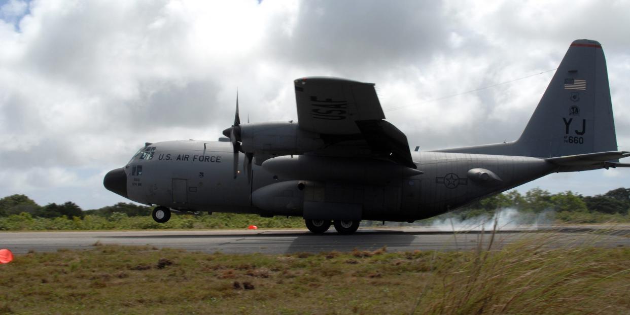 Air Force C-130 Guam