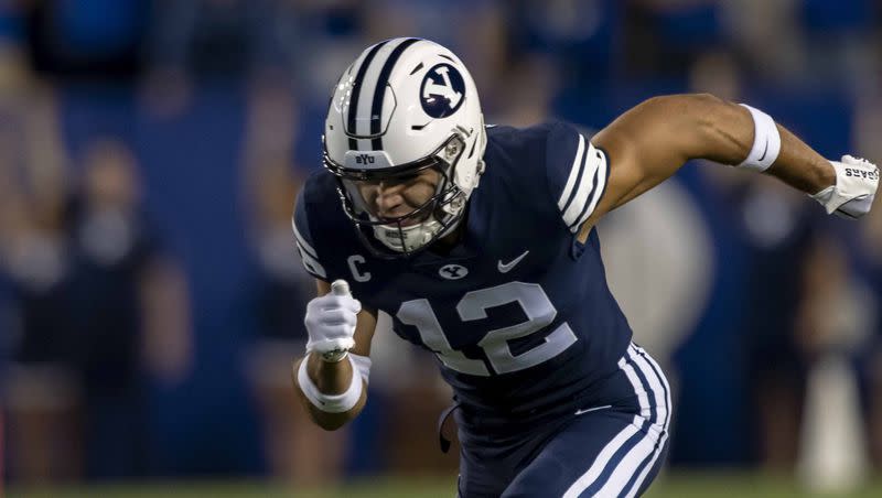 BYU’s Puka Nacua is a homegrown talent and the latest Cougar skill position player to be taken in the NFL draft.