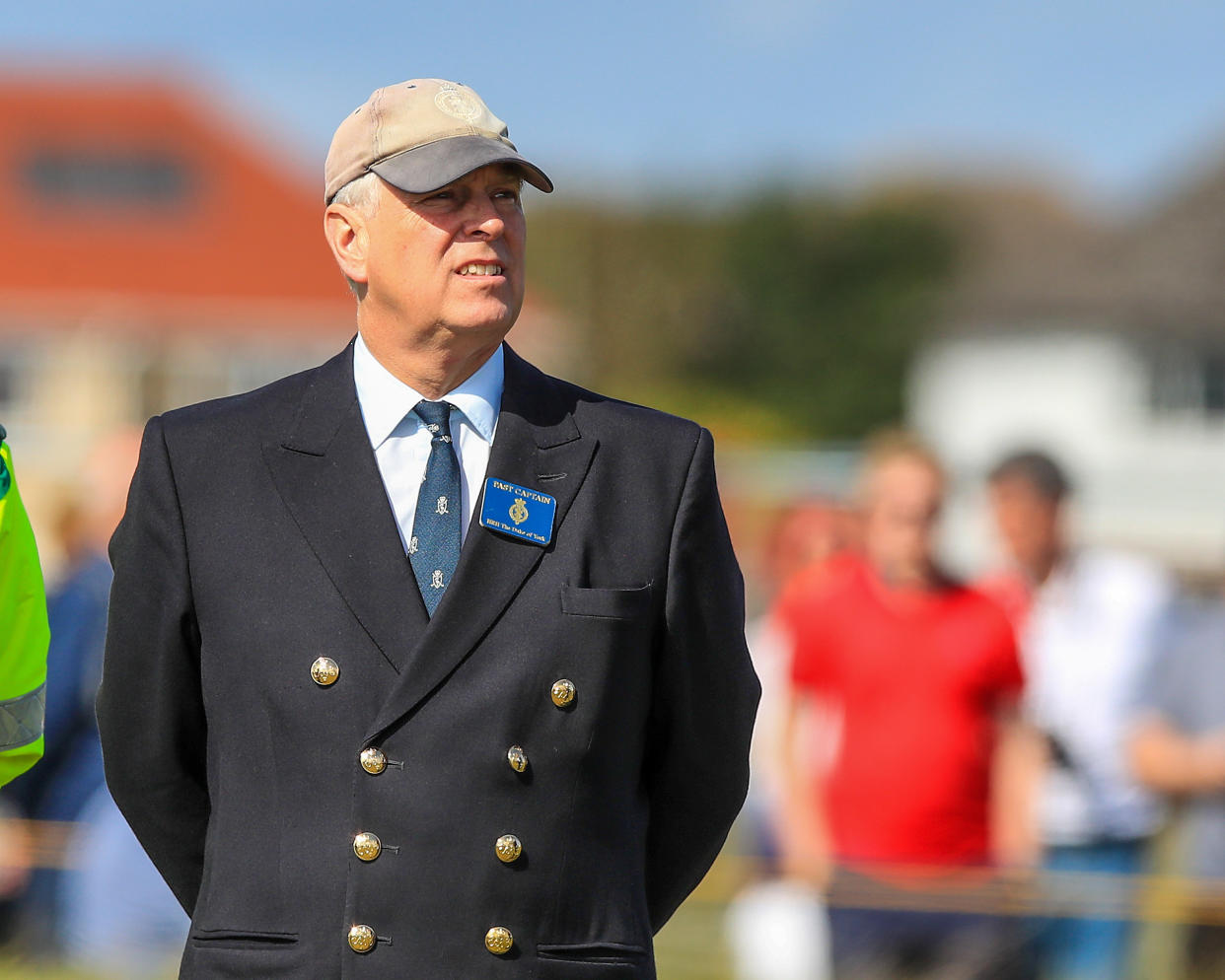 The Duke of York during day two of the 2019 Walker Cup at Royal Liverpool Golf Club, Hoylake.