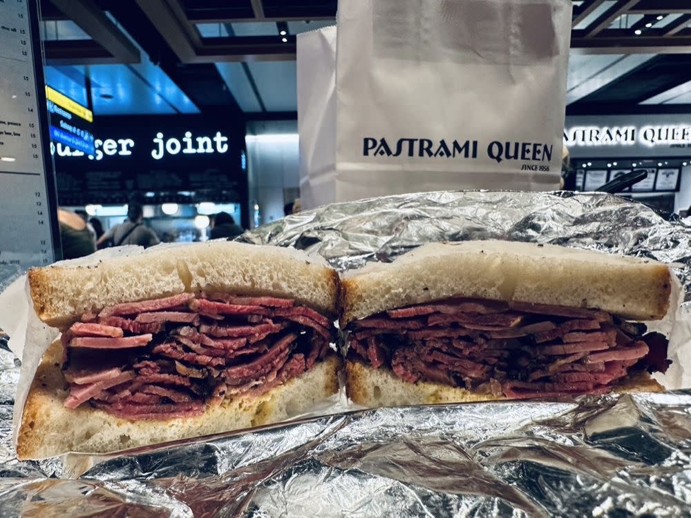 Pastrami Queen Pastrami Sandwich