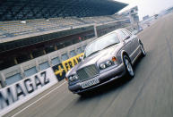 <p>Bentley’s version of the last pre-split Rolls-Bentley saloon, powered first by <strong>350bhp</strong> 4.4-litre twin turbo BMW, then from ’99 by the reinstated 450bhp 6.75-litre original. The bigger engine is considered more desirable, but the 4.4 is more agile and easier to maintain. Decent quality, and lots of car for Focus money, but watch out for maintenance and insurance costs.</p><p><strong>We found:</strong> 2003 Bentley Arnage 6.8 R, 45,000 miles - £25,000</p><p><strong>How many left?: </strong>Around 1300</p>