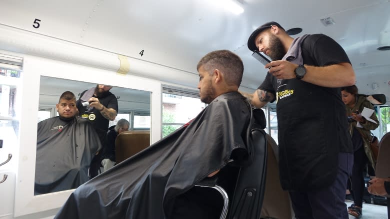 Rolling Barber proves the power of a haircut for the homeless