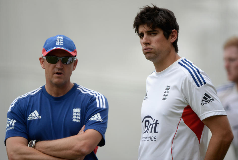 <p>That joy was short-lived as England suffered a humiliating whitewash in Australia the following winter. Coach Andy Flower left and Kevin Pietersen was dropped from the side after the series ended, leading to a huge fallout in English cricket. Cook shouldered a lot of the blame. (Getty Images) </p>