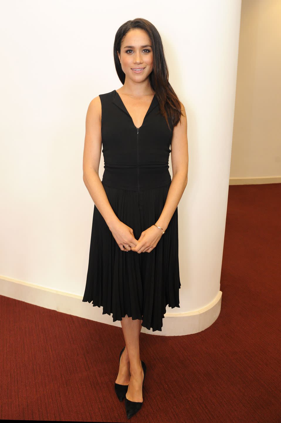 <p>At the 'Bridging the Gender Gap' special session at the Convention Centre in Dublin, Ireland. </p>