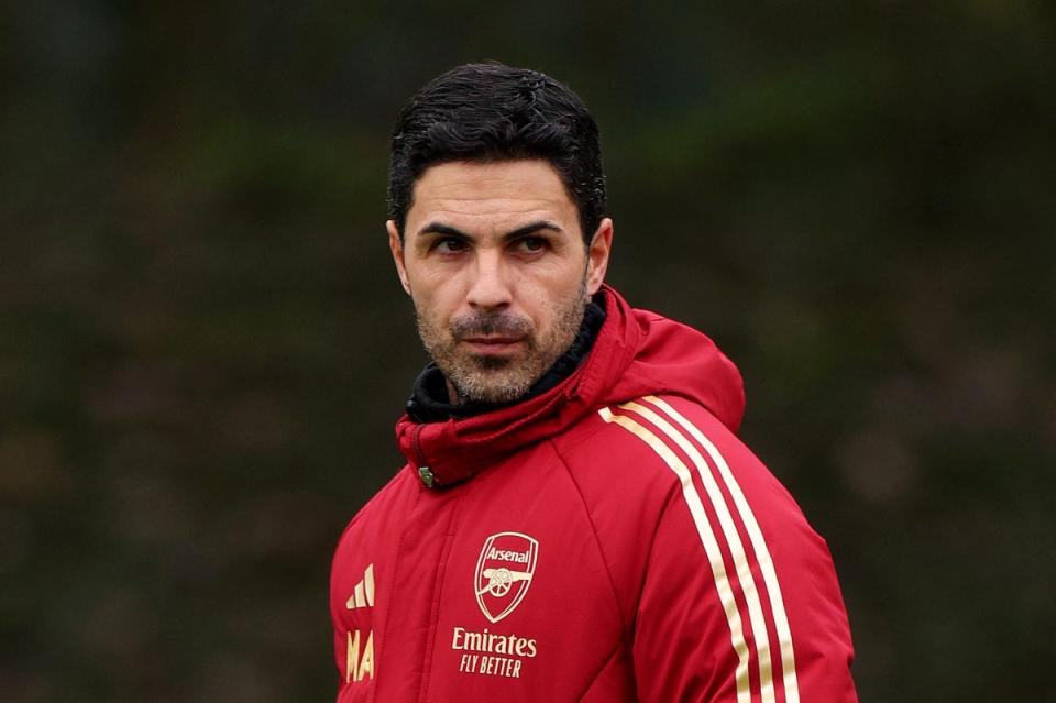 Mikel Arteta has helped Arsenal to evolve after damaging defeats to Man City last season (Getty Images)