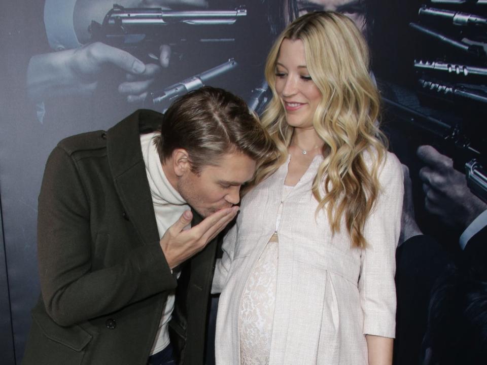 Chad Michael Murray and his wife, the actor Sarah Roemer (Jim Smeal/Shutterstock)