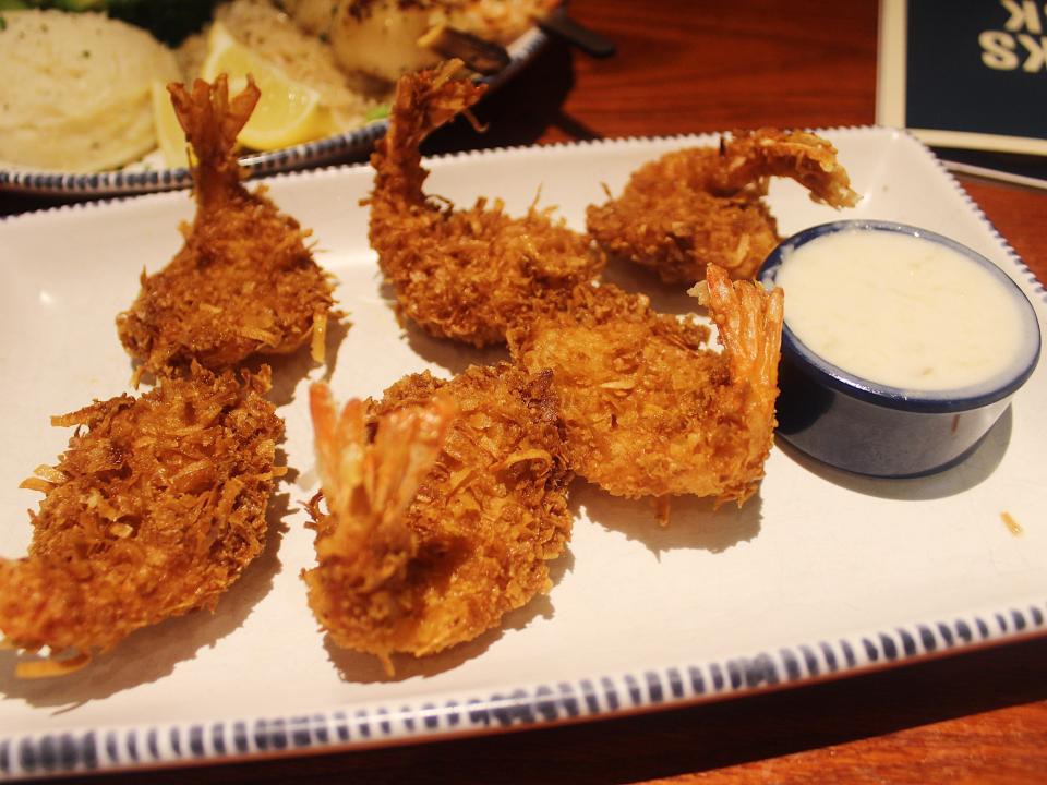 red lobster times square coconut shrimp