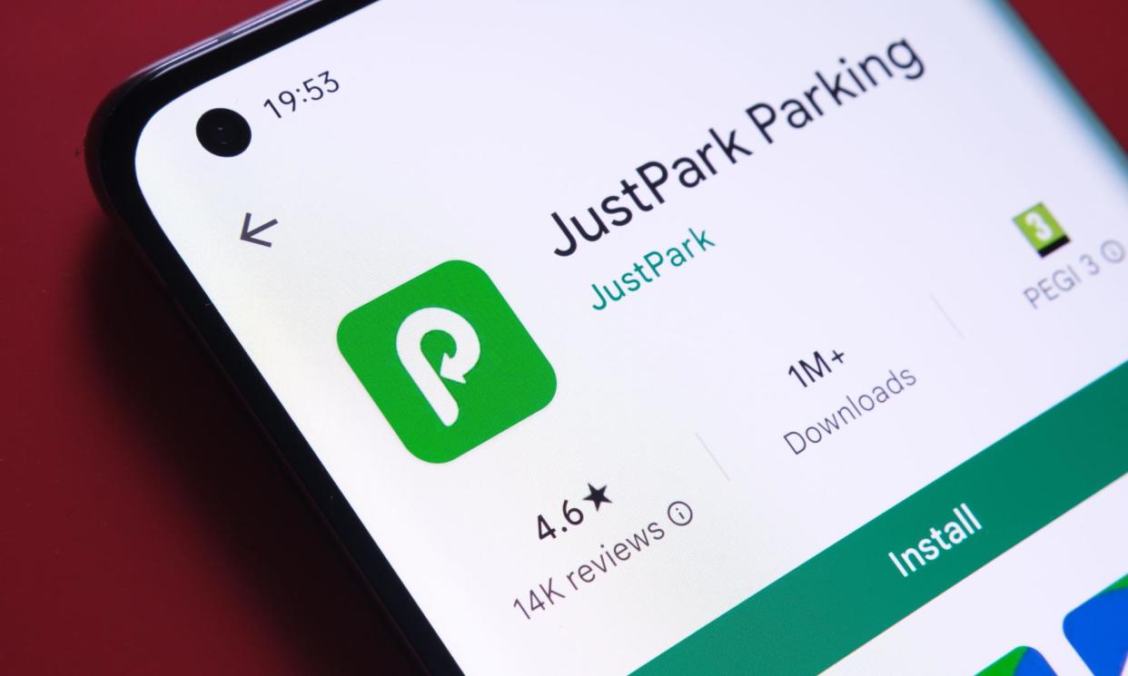 <span>Using the JustPark app resulted in a penalty charge because the owner of the space said use ‘any available spot’.</span><span>Photograph: mundissima/Alamy</span>