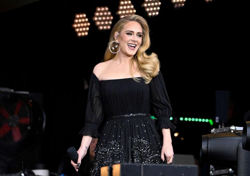 PHOTO: Adele performs on stage as American Express present BST Hyde Park in Hyde Park, July 2, 2022, in London. (Gareth Cattermole/Getty Images)