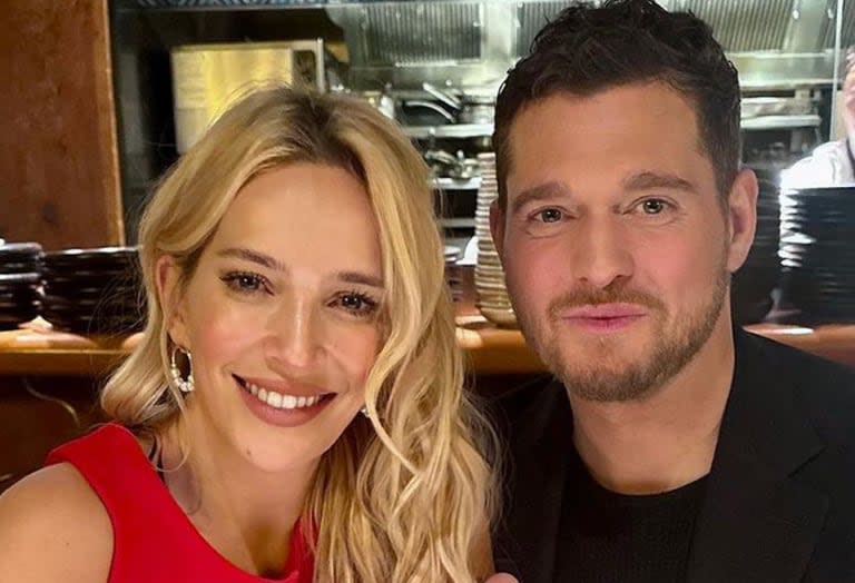 Luisana Lopilato y Michael Bublé lanzaron una exclusiva botella de whisky (Foto: Instagram @michaelbuble)