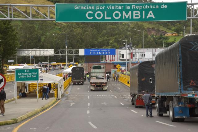 Colombia y Ecuador acuerda un nuevo protocolo para mercancías en la frontera