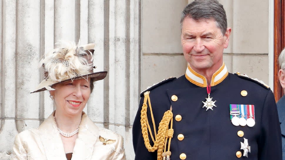 Princess Anne and Tim Laurence 