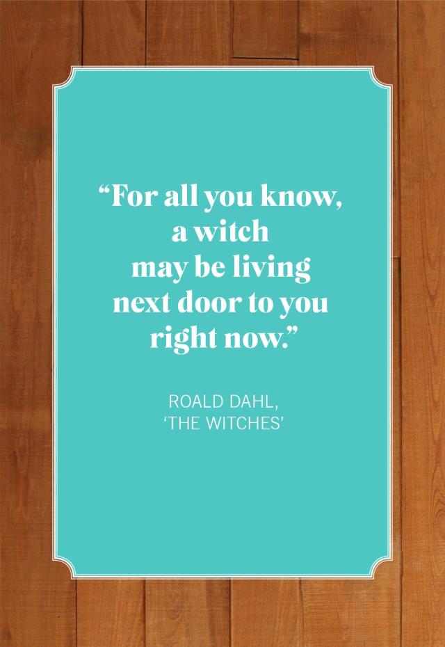 the witches roald dahl quotes