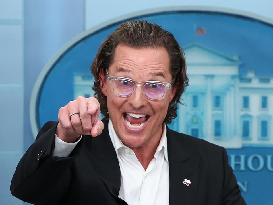 Matthew McConaughey pictured in June 2022 (Getty Images)