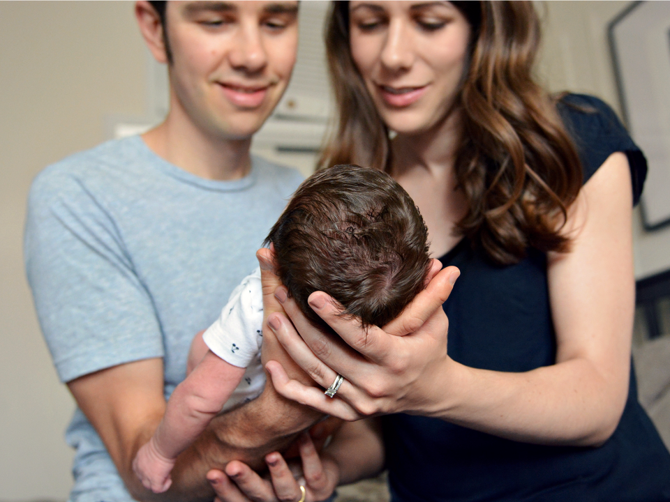 newborn baby parents ann price photography