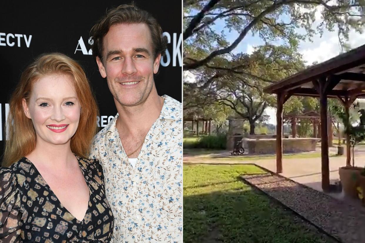 Van Der Beek Texas house