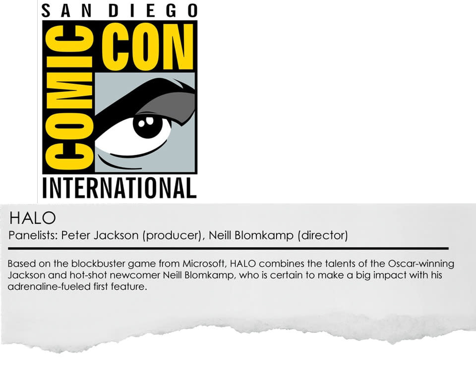 <p>The hugely anticipated adaptation of the blockbuster videogame promised intense action, potent firepower, and scary aliens. It would have been a hot ticket for the 2007 Comic-Con, a year before it was originally to have hit theaters.</p>