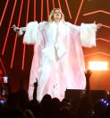 <p>Bebe Rexha performs onstage during the iHeartRadio 102.7 KIIS FM's Jingle Ball 2022 presented by Capital One at The Kia Forum on Dec. 02 in Inglewood, California.</p>