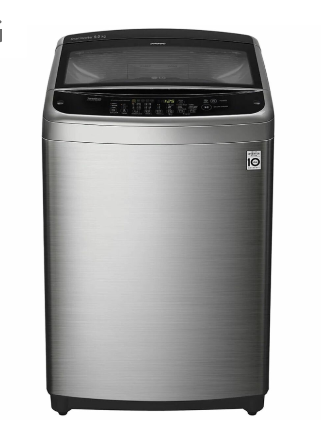 LG 9kg Top Load Washing Machine With Smart Inverter Control, $935,