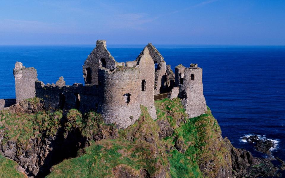 The spectacular surroundings of Dunluce Castle, Northern Ireland  -  Brian Lawrence