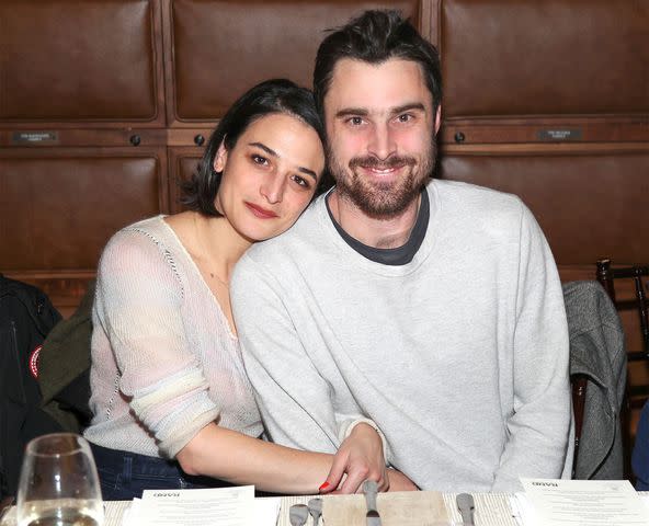 Cassidy Sparrow/Getty Jenny Slate and Ben Shattuck