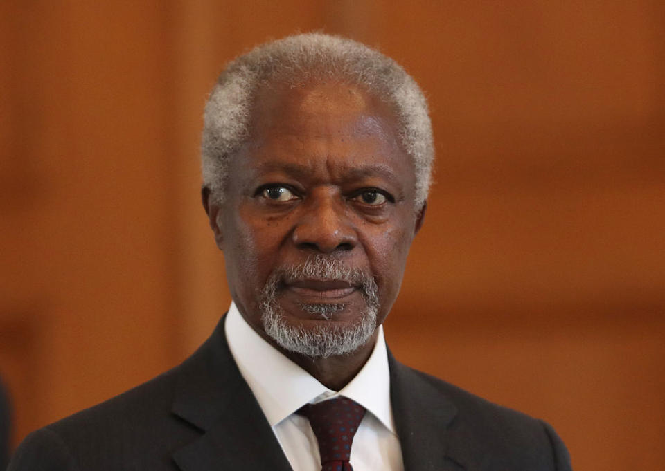 Kofi Annan ist im Alter von 80 Jahren gestorben. (Bild: Getty Images)