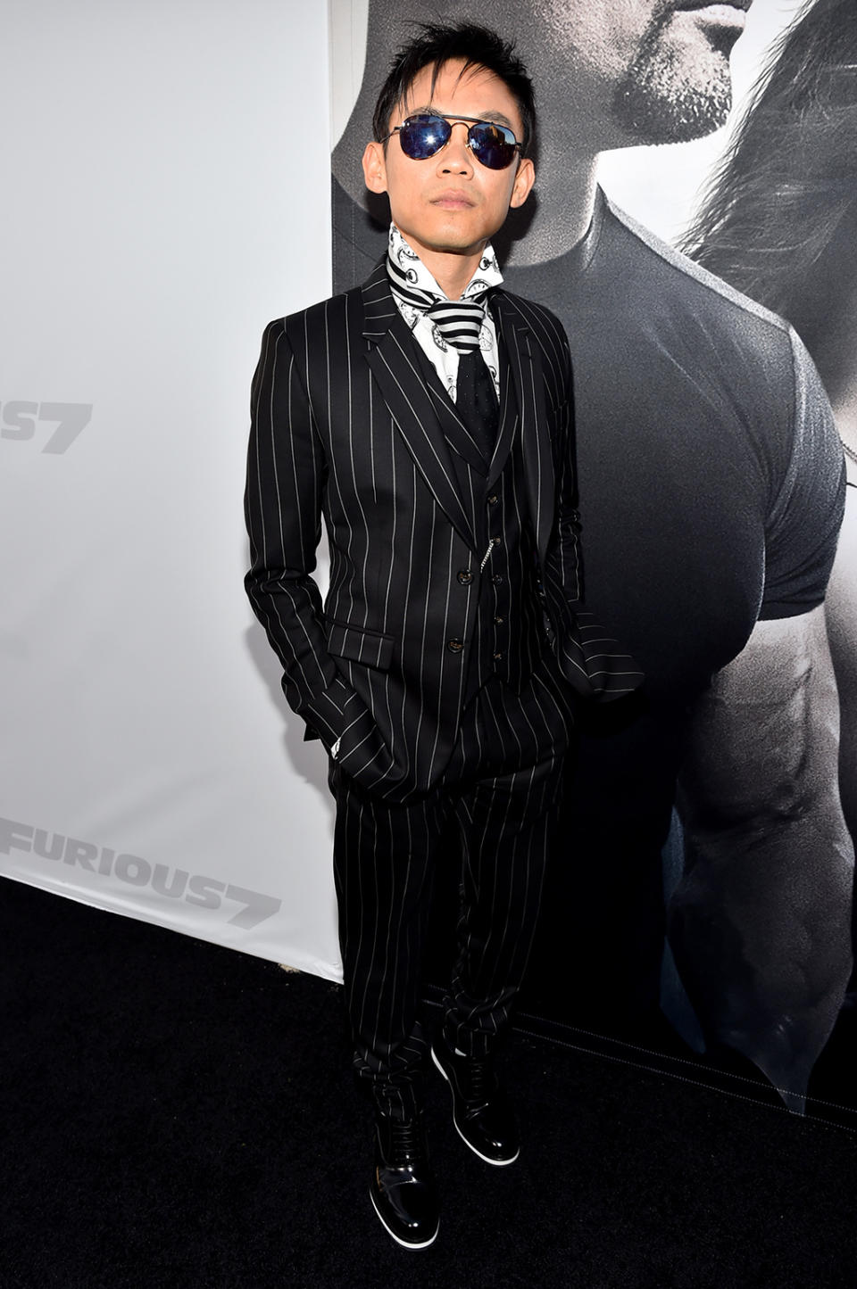 James Wan at ‘Furious 7’ Los Angeles Premiere (2015)
