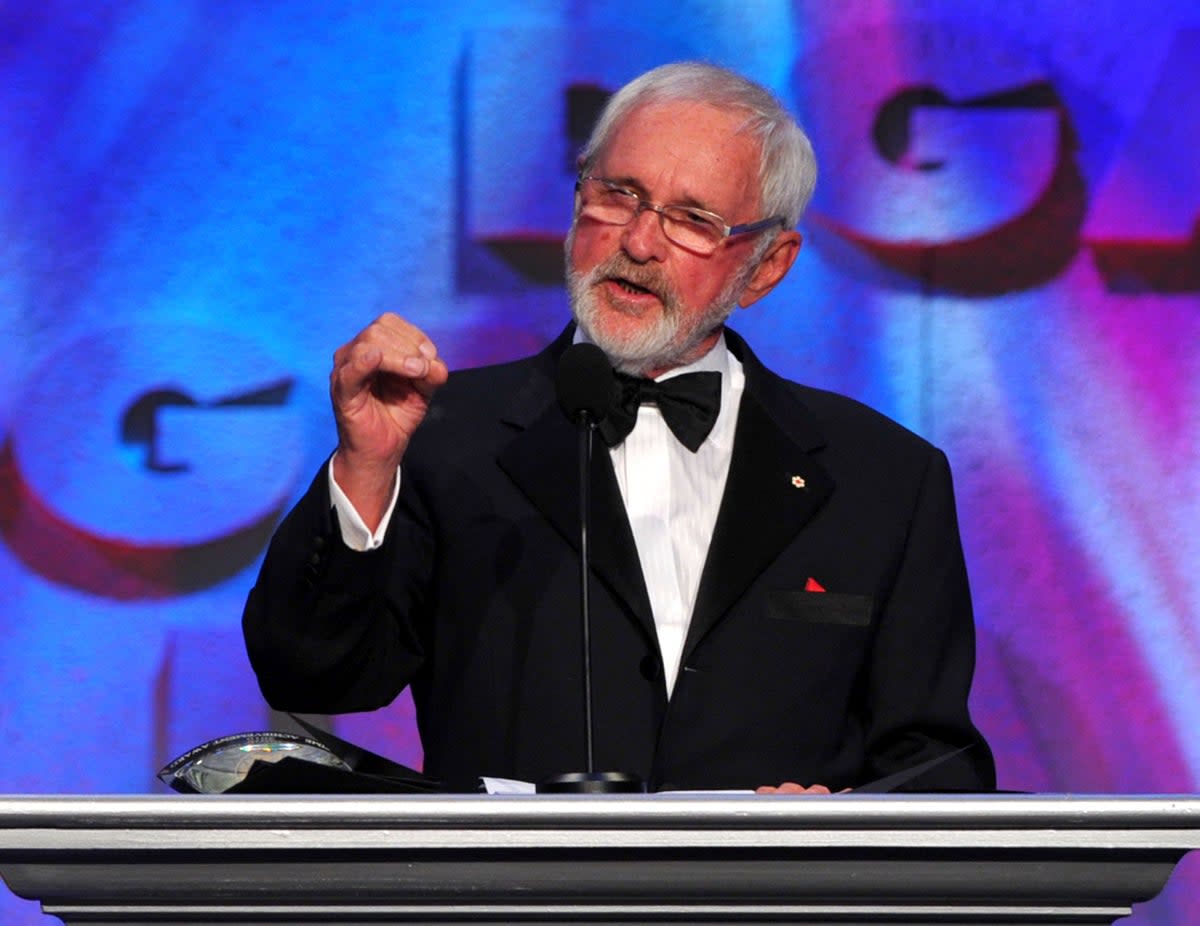 Norman Jewison receives a Lifetime Achievement Award from the Directors Guild Of America in 2010 (Alberto E. Rodriguez/Getty Images for DGA)