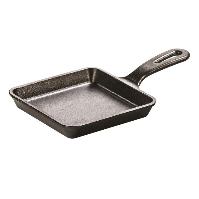 Victoria 6.5 Inch Mini Cast Iron Skillet. Small Frying Pan Seasoned - Macy's