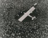 'Charles Lindbergh pays a visit to crowd in England.' (Corbis Corp/The National Geographic/Christie’s Images) <br> <br> <a href="https://www.christies.com/services/publications/browse-ecatalogues.aspx" rel="nofollow noopener" target="_blank" data-ylk="slk:Click here to see the full collection at Christie's;elm:context_link;itc:0;sec:content-canvas" class="link ">Click here to see the full collection at Christie's</a>