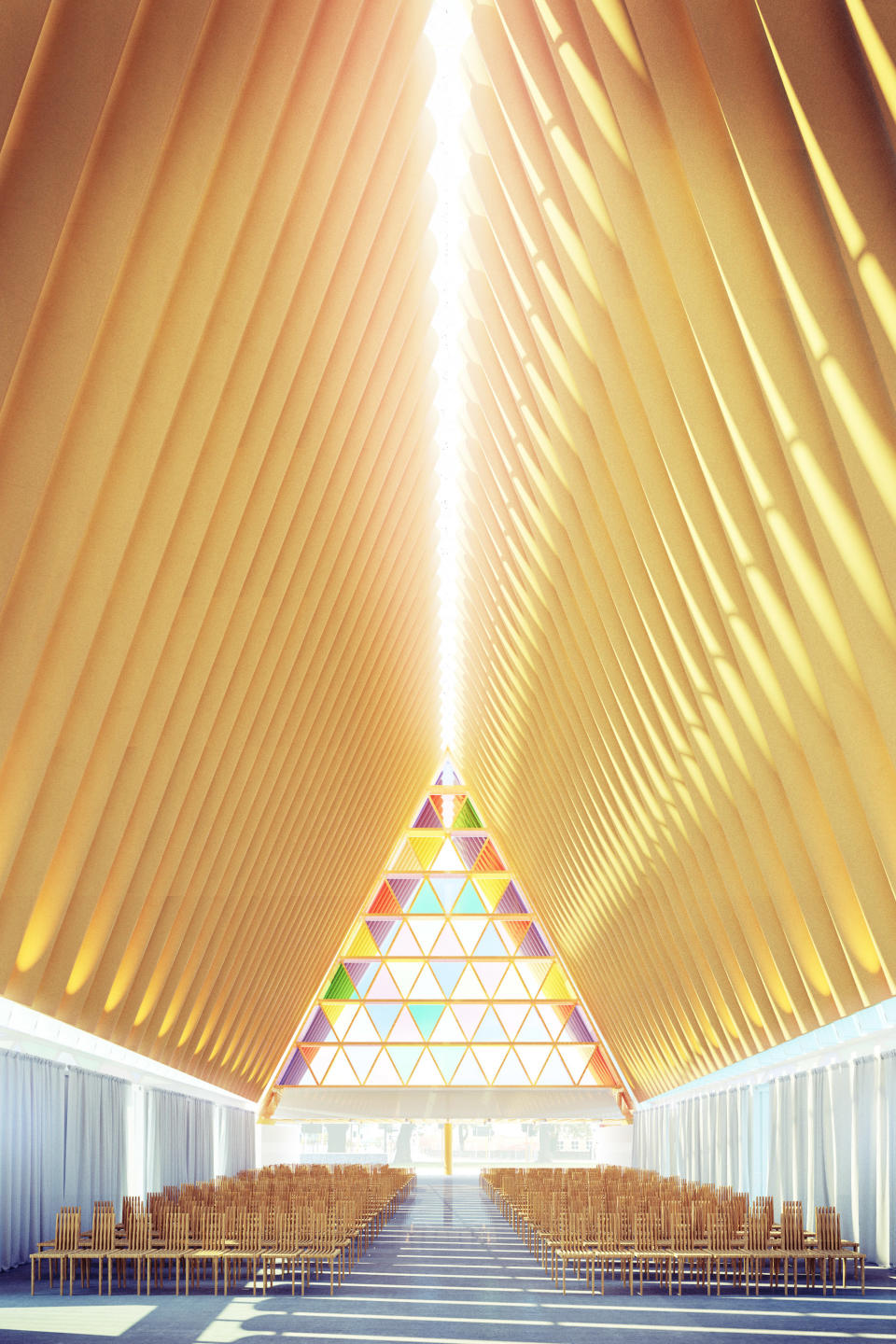 Design For Christchurh 'Cardboard Cathedral' Unveiled