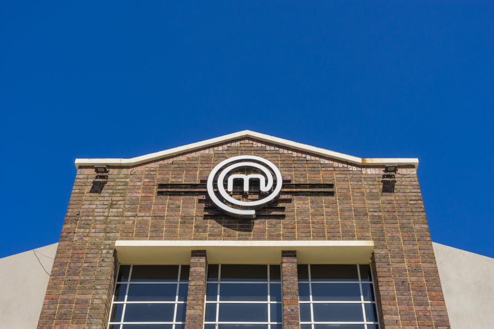 Melbourne, Australia - September 25, 2015: Close-up of MasterChef kitchen building in Melbourne during daytime. MasterChef is a competitive cooking game show in Australia.