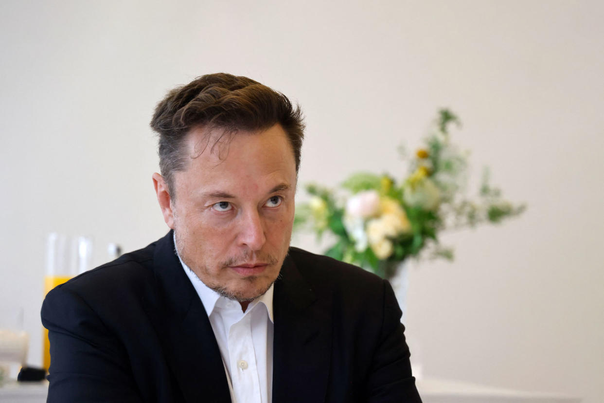 Elon Musk LUDOVIC MARIN/POOL/AFP via Getty Images