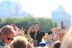 Perry Farrell at Lollapalooza 2019, photo by Heather Kaplan