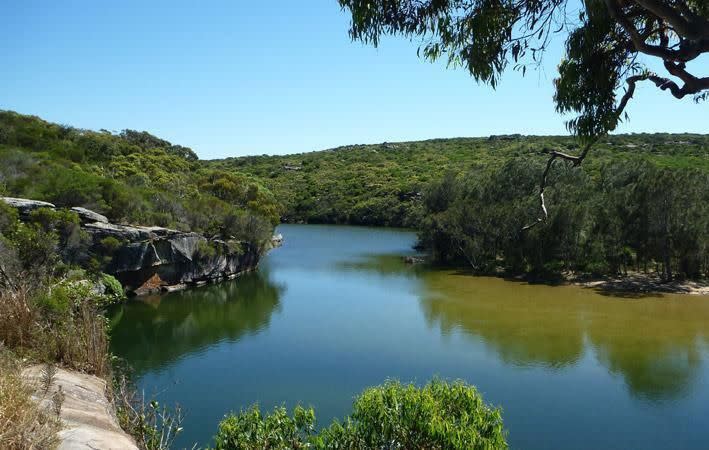 Last month a 27-year-old man lost his life after plunging off the rocks at the same location in Sydney's south. Source:  National Parks and Wildlife Service