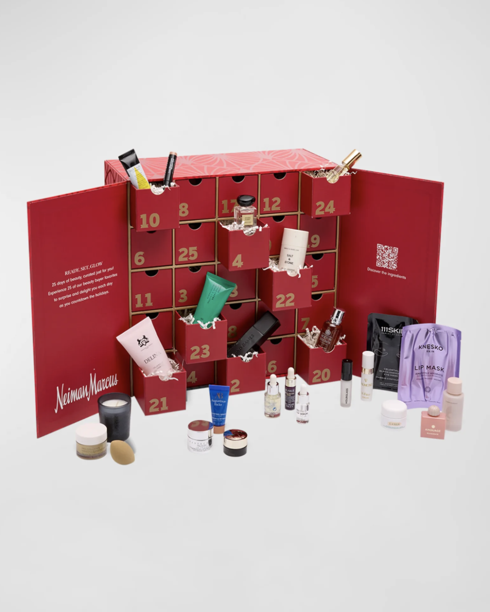 <p><a href="https://go.redirectingat.com?id=74968X1596630&url=https%3A%2F%2Fwww.neimanmarcus.com%2Fp%2Fneiman-marcus-beauty-holiday-advent-calendar-2023-prod264190289&sref=https%3A%2F%2Fwww.cosmopolitan.com%2Fstyle-beauty%2Ffashion%2Fg45106842%2Fbest-luxury-advent-calendars%2F" rel="nofollow noopener" target="_blank" data-ylk="slk:Shop Now;elm:context_link;itc:0;sec:content-canvas" class="link ">Shop Now</a></p><p>Beauty Holiday Advent Calendar 2023</p><p>neimanmarcus.com</p><p>$225.00</p>