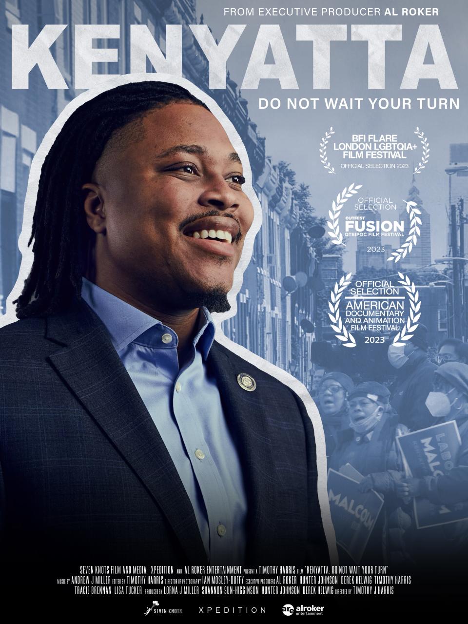 Pennsylvania state Rep. Malcolm Kenyatta's run for the Senate race is chronicled in the documentary "Kenyatta: Do Not Wait Your Turn."