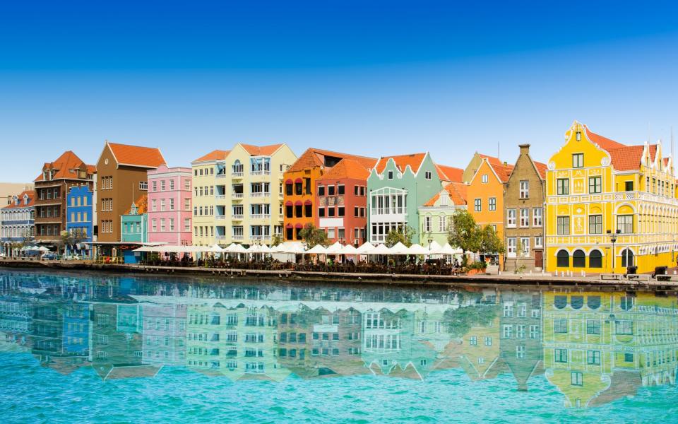 Willemstad embankment, Curacao