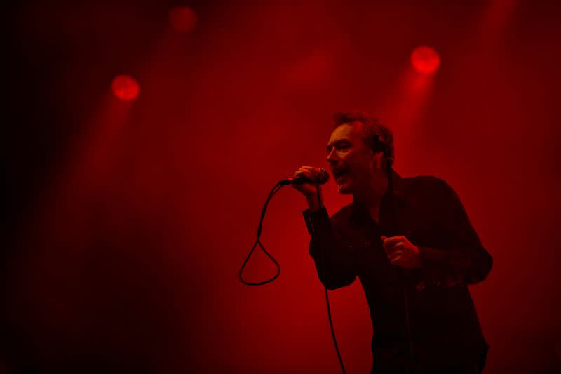 FILE PHOTO: The Jesus and Mary Chain perform at Roskilde Festival 2017 in Roskilde