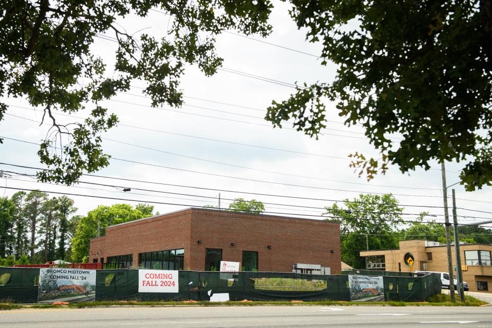 A Chick-fil-a is nearly complete at Fayetteville State University. The restaurant is scheduled to open this fall.