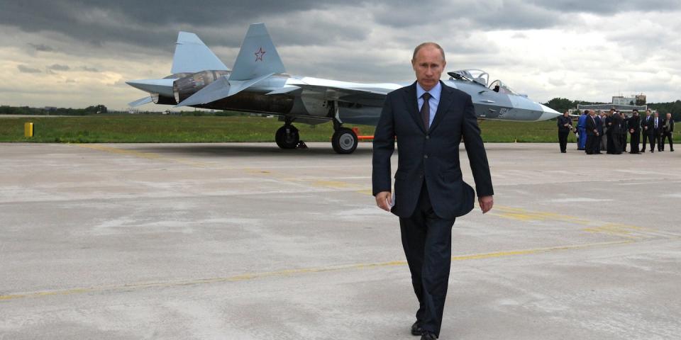 Su-57 Putin T-50