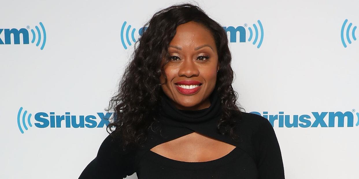 Midwin Charles visits the SiriusXM Studios on February 28, 2019 in New York City.