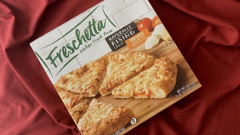 Freschetta frozen rising crust cheese pizza