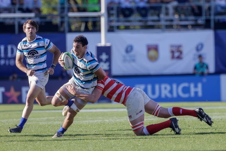 El medio-scrum Juan Soares Gache es uno de los jugadores de esa franja de entre 26 y 28 años que son la base de la primera de San Isidro Club.