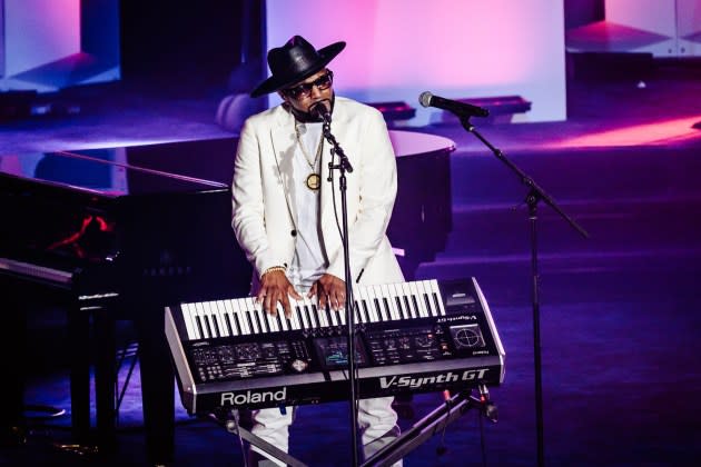 Teddy Riley at the 2023 Songwriters Hall of Fame Induction Ceremony on June 15, 2023 in New York City.  - Credit: Nina Westervelt/Variety via Getty Images