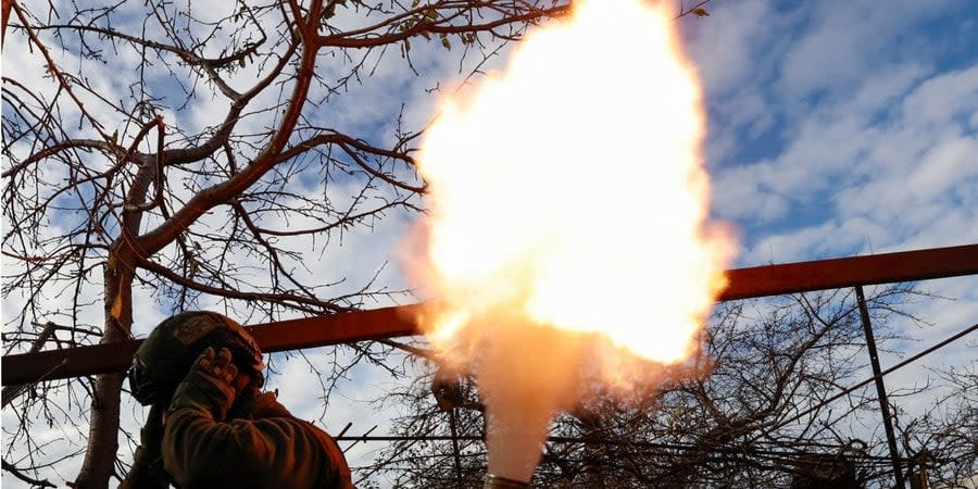 Ukrainian fighter near Avdiivka, November 8, 2023