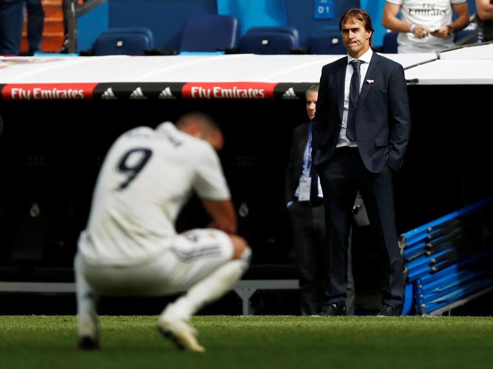 Lopetegui was sacked as Spain coach on the eve of the World Cup after announcing he was joining Real: REUTERS