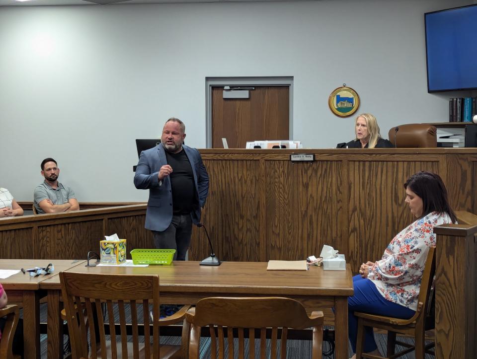 The speaker for Hope Court graduation was former Sandusky County Sheriff Kyle Overmyer, who recommended graduates "recover out loud." He completed a prison sentences related to an opioid addiction and is now an advocate for living a drug-free life.