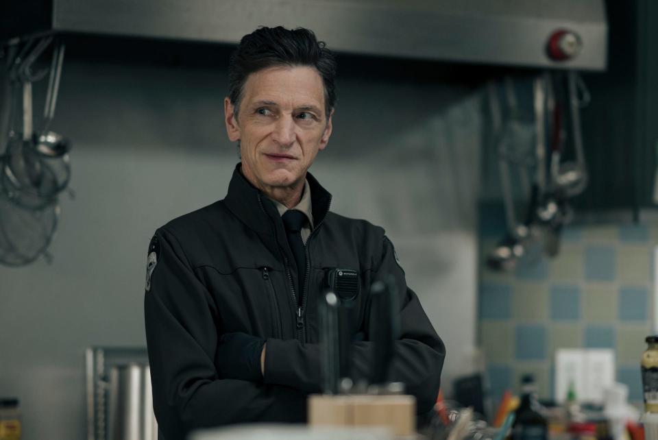 John Hawkes as Hank Prior in "True Detective: Night Country."