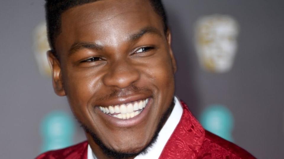 John Boyega, shown at the EE British Academy Film Awards in Feb. 2020. (Photo by Gareth Cattermole/Getty Images)